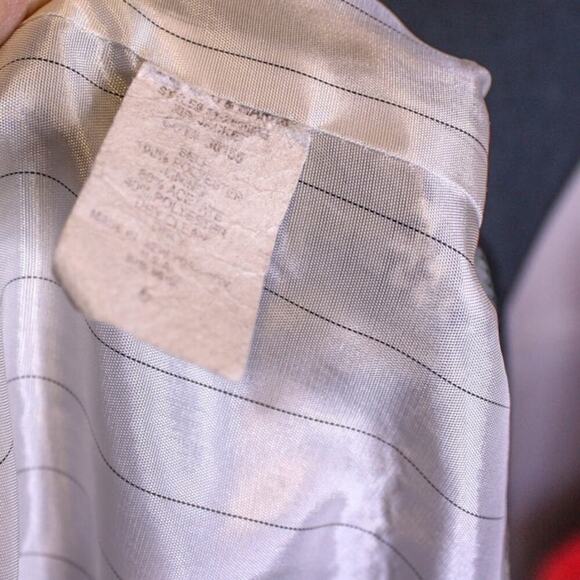 Garfield & Marks Houndstooth Print Jacket Blazer Zip Front Size 6 - Picture 6 of 6